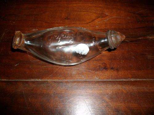 Vintage baby's feeding bottles , dated from the early 1900's